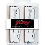 Оперативная память Kingston Fury Beast, DDR5, 32Gb (2x16Gb), 5200MHz, CL40, DIMM, с радиаторами, RGB, белый, фото8