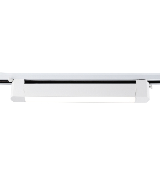 Трековый однофазный светильник Ambrella light GL6730 WH белый IP20 20W 4200K 323*35*57
