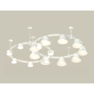 Светильник Ambrella light XR92211101/16 SWH/FR белый песок/белый матовый GX53 (A9221, A9226, C9241, C9236, N8140, N8112)