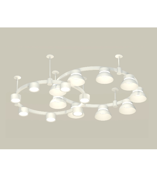 Светильник Ambrella light XR92211101/16 SWH/FR белый песок/белый матовый GX53 (A9221, A9226, C9241, C9236, N8140, N8112)