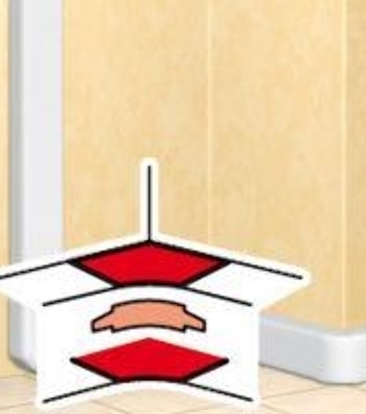 Угол внутренний Legrand 010605, переменный от 80° до 100°, для кабель-канала 105х50мм