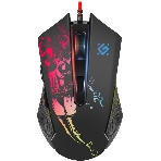Мышь проводная Defender Sin'Sister GM-933 черный, 7200 dpi, USB, кнопки - 6, фото7