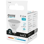 Лампа светодиодная Gauss Elementary 13521 11Вт цок.:GU5.3 софит 180B св.свеч.бел.нейт. MR16 (упак.:10шт), фото8