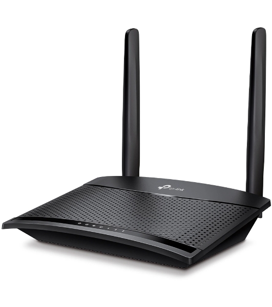 Роутер беспроводной TP-Link TL-MR100 N300 10/100BASE-TX/4G(3G) cat.4 черный