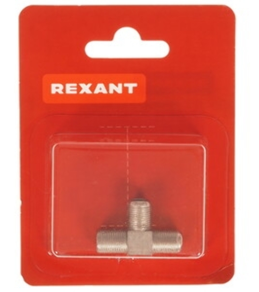 Переходник антенный Rexant, (гнездо F - гнездо F), бочка, (1 шт.)