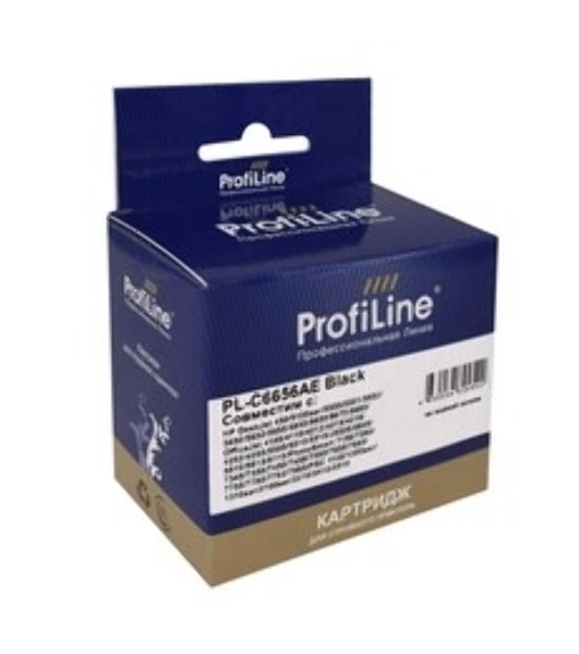 Картридж струйный ProfiLine PL-C6656A для принтеров HP DJ 450/2400/5550/7150/7350/7550/PSC/1110/OJ 4105/Fax 1240 Black пигмент