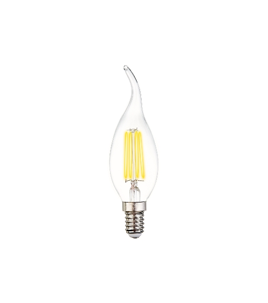 Лампа светодиодная Ambrella light 202215 Filament LED C37L-F 6W E14 4200K (60W)