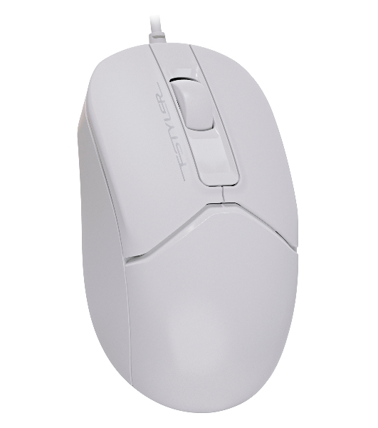 Мышь проводная A4Tech Fstyler FM12 белый, 1200 dpi, USB, кнопки - 3