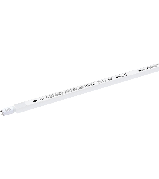 Лампа светодиодная IEK LLE-T8-18-230-40-G13 ECO T8 линейная 18Вт 230В 4000К G13 IEK (аналог люм.лампы 36Вт)