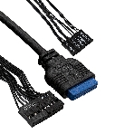 Компьютерный корпус Miditower ExeGate CP-606U-AB500 (ATX, AB500 с вент. 8см, 1хUSB/1хUSB 3.0, аудио), фото 1