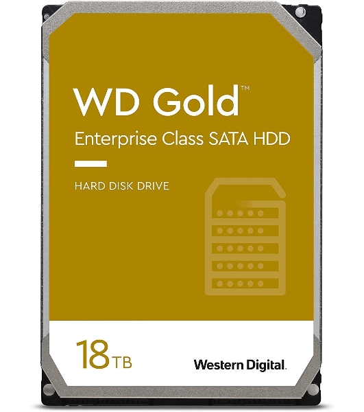 Жесткий диск Western Digital SATA 18Tb 7200RPM 6Gb/S 512MB GOLD WD181KRYZ