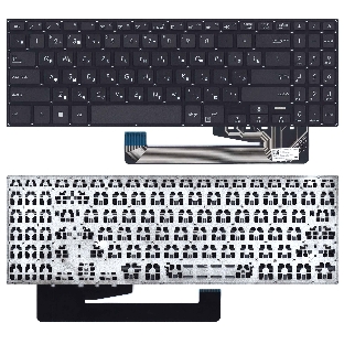 Клавиатура для ноутбука Asus YX560 черная