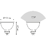 Лампа светодиодная Gauss Elementary 13521 11Вт цок.:GU5.3 софит 180B св.свеч.бел.нейт. MR16 (упак.:10шт), фото7