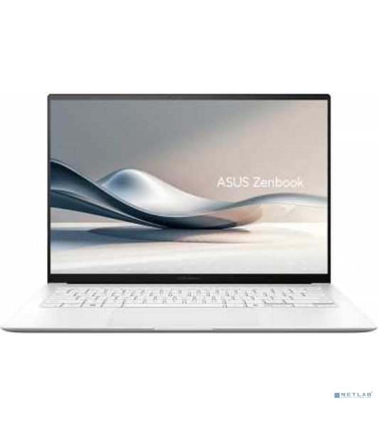 Ноутбук ASUS UX5406SA-PV058W 14'(2880x1800 OLED 16:10)/Intel Core Ultra 7 258V(3.7Ghz)/32768Mb/1024SSDGb/noDVD/Int:Intel Arc graphics/Cam/BT/WiFi/72WHr/war 1y/1.2kg/Scandinavian White/Win 11Home + алюм корп; +чехол