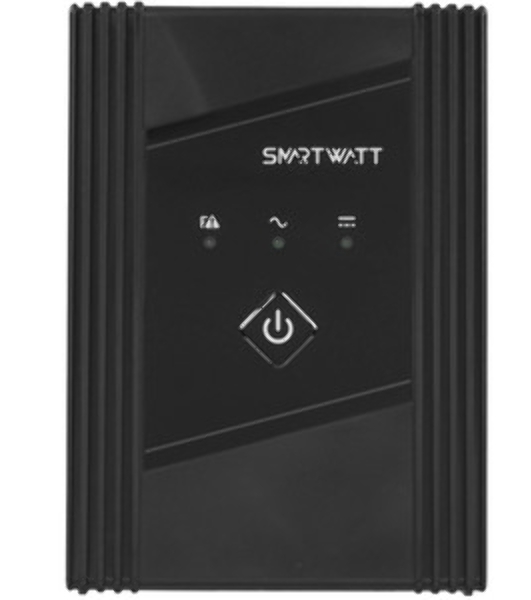 Источник бесперебойного питания UPS UNI 850E, Li-AS, T, 850/480 ВА/Вт, LED, SCHUKOx2, 1*9 Ач