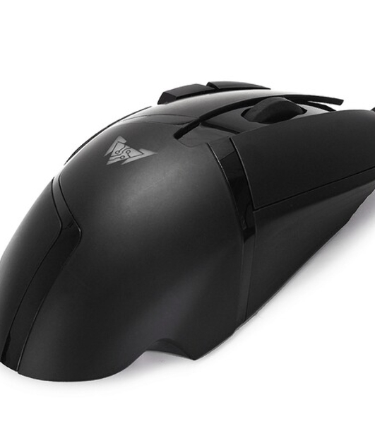 Мышь проводная Crown CMGM-901 черный, 4800 dpi, USB, кнопки - 8