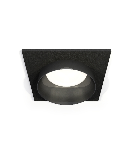 Комплект встраиваемого светильника Ambrella light XC6521021 SBK черный песок MR16 GU5.3 (C6521, N6131)