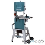 Пила Makita LB1200F ленточная [LB1200F] 900Вт,400\800м\мин,рез-165х305мм,81.2кг,кор,стол на ножках,подсв,угл направляющая+5полотен, фото2