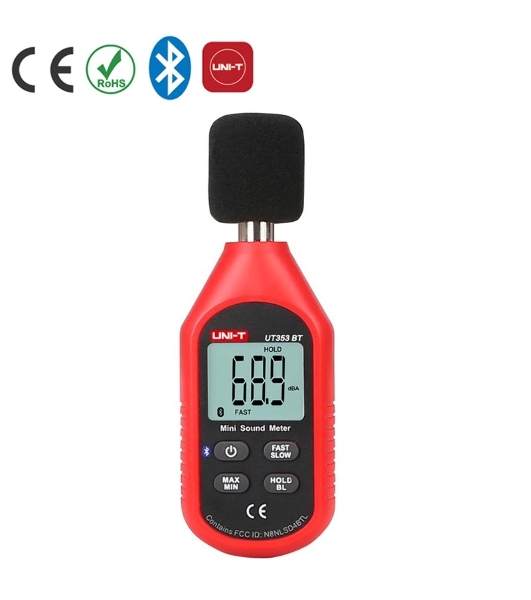 Мини-измеритель уровня звука (шумомер) UNI-T UT353-BT