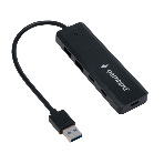 Разветвитель USB3.1 Gembird UHB-C415, 2хUSB, 2хType-C, с доп.питанием (порт Type-C), кабель USB 19см, фото4