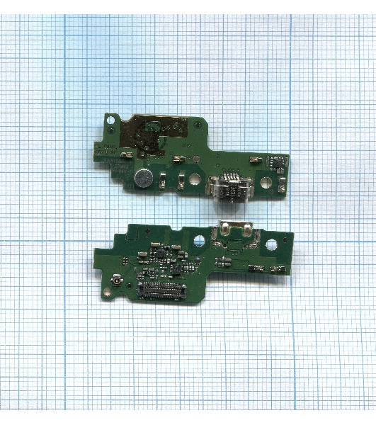 Плата разъема питания с микрофоном для Huawei Y6 II (CAM-L21)