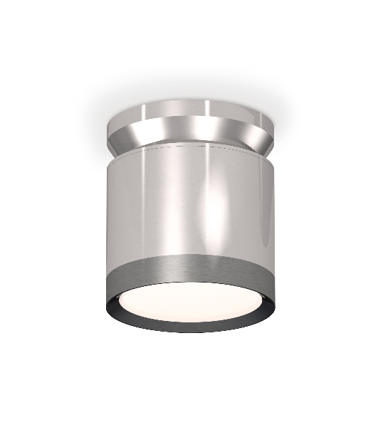 Светильник Ambrella Light XS8120010 PSL/PPH серебро полированное/графит полированный GX53 (N8904, C8120, N8133)