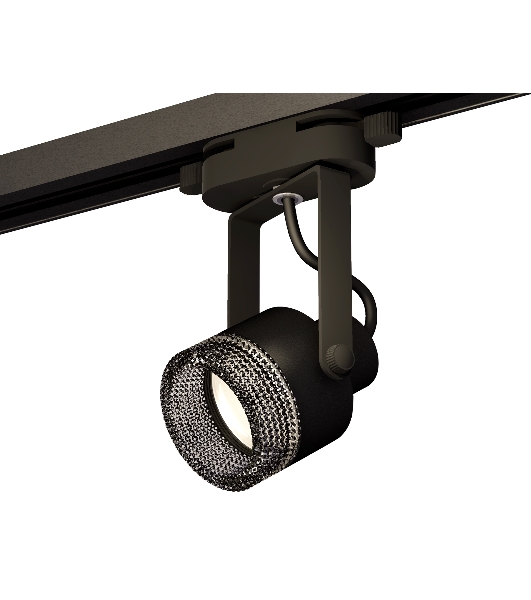 Светильник Ambrella light XT6602061 PBK/BK черный полированный/тонированный MR16 GU10 (C6602, N6151)