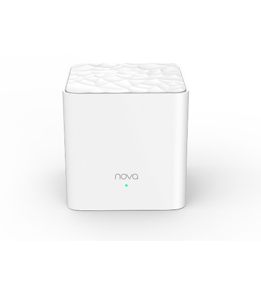 МаршрутизаторTenda nova MW3 (2 роутера) АС1200 Двухдиапазонная Wi-Fi Mesh система, 2 порта fast ethernet RJ45