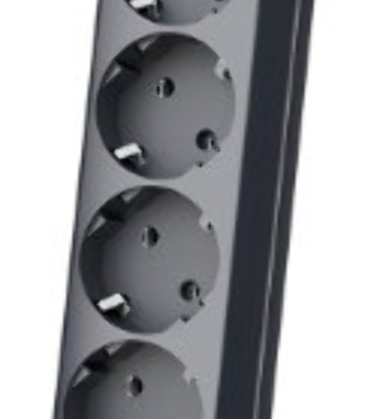 Сетевой фильтр Surge protector Pilot S Max (5 euros + 1GP), 15A/3.5kVA, automatic, 3 m, graphite