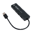 Разветвитель USB3.1 Gembird UHB-C415, 2хUSB, 2хType-C, с доп.питанием (порт Type-C), кабель USB 19см, фото3