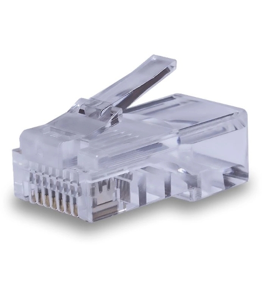 Коннектор Suprlan 10-0209, UTP cat.5e, RJ45, серый (упак.: 100 шт)