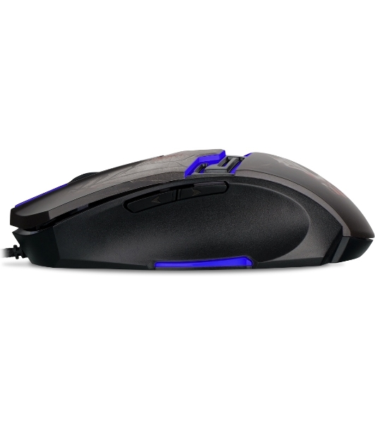 Мышь проводная SVEN RX-G805 черный, 8000 dpi, USB, кнопки - 6