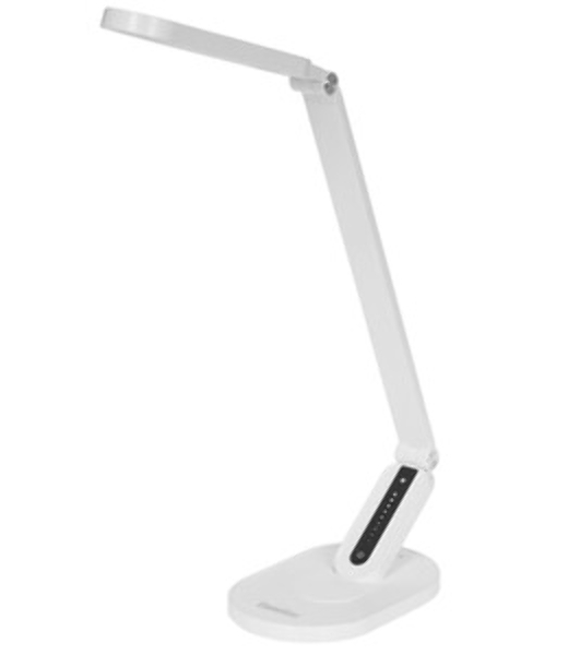 Настольный светильник Camelion KD-859 C01 белый LED (Свет-к наст.10Вт,230В,750лм,сенс.рег.ярк и цвет.темп,USB-5В,1А)
