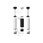 Корпус светильника C6327 PYG золото желтое полированное  D60*H100mm MR16 GU5.3, фото4