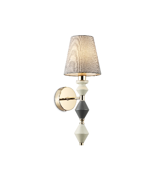 Настенный светильник Ambrella light LH75409 GD/GR золото/серый E14 max 40W 150*180*415