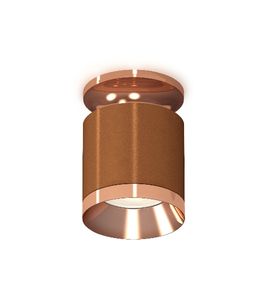 Светильник Ambrella Light XS7404141 SCF/PPG кофе песок/золото розовое полированное MR16 GU5.3 (N7930, C7404, N7035)