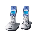 Телефон беспроводной (DECT) Panasonic KX-TG2512RUS (серебристый) Доп трубка в комплекте,АОН, Caller ID,спикерфон на трубке,полифония, фото3