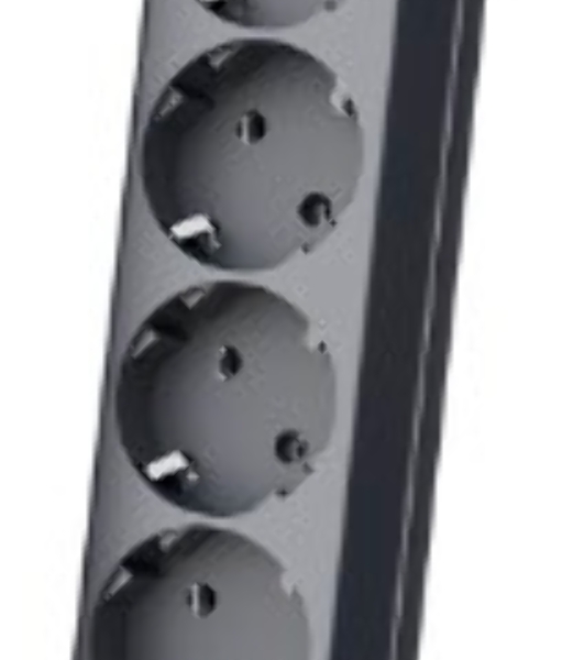 Сетевой фильтр Surge protector Pilot S Max (5 euros + 1GP), 15A/3.5kVA, automatic, 5 m, graphite