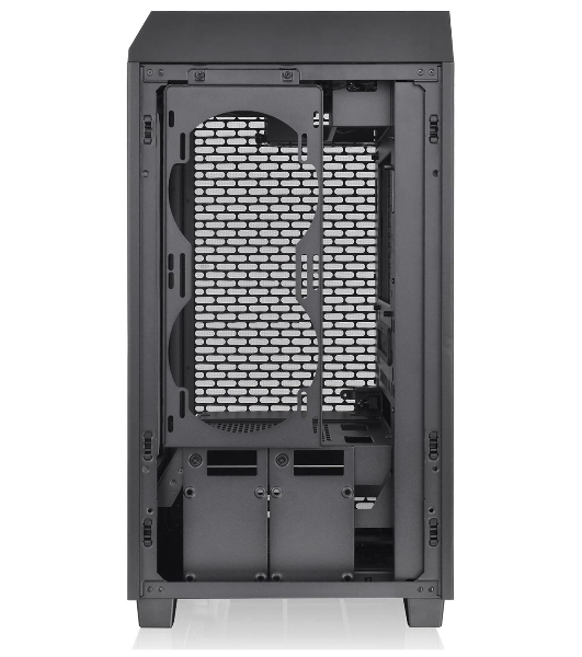 Компьютерный корпус Thermaltake The Tower 200 черный без БП miniITX 11x120мм 5x140мм 2xUSB 3.0 audio bott PSU