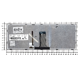 Клавиатура для ноутбука Lenovo Flex 2-14 G40-30 G40-70 черная с черной рамкой с подсветкой