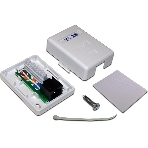 Настенная розетка, 1 порт RJ-45 категории 6, UTP, белая, фото3