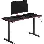 Стол компьютерный Cactus CS-MDL-BK столешница МДФ, черный, фото2