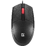 Мышь проводная Defender Delta MM-523 черный, 1000 dpi, USB, кнопки - 3, фото20