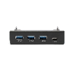 Планка USB 3.0 на переднюю панель 3.5' Gembird, FP3.5-USB3-3A1C, USB/Type-C, USB-A 3.0/Type-C, фото14