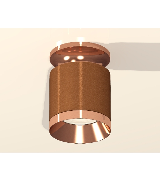 Светильник Ambrella Light XS7404141 SCF/PPG кофе песок/золото розовое полированное MR16 GU5.3 (N7930, C7404, N7035)
