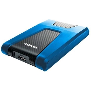 Внешний HDD 2.5' ADATA HD650, 2TB, USB 3.2 Gen 1 Type-A, 5400 rpm, синий
