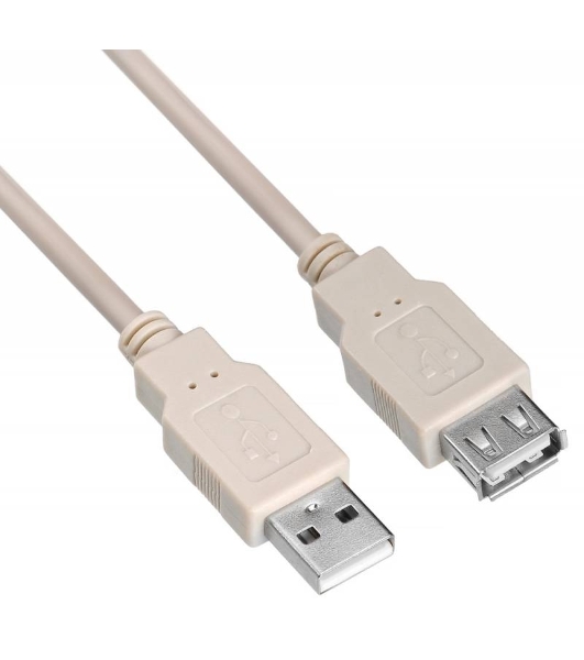 Кабель-удлинитель USB2.0 Buro USB2.0-AM/AF-3 A(m)/A(f) (3м)