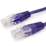 Патч-корд UTP Cablexpert cat.5e, 0.25м, литой, многожильный, фиолетовый, фото9