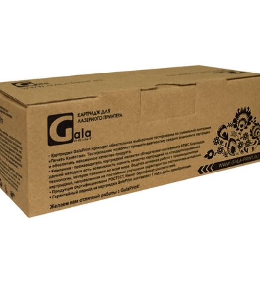 Картридж лазерный GalaPrint GP-CB542A/716 желтый (1400 стр) для HP Color LaserJet CP1210/CP1215/CP1510/CP1518/CM1300/1312 Canon Color Shot LBP 5050/5970/5975, MF-8030/8040/8050