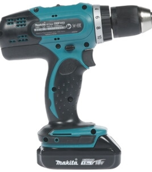 Дрель акк. Makita DDF453SYX5 (190497)18В 1х1.5Ач Li-ion БЗП